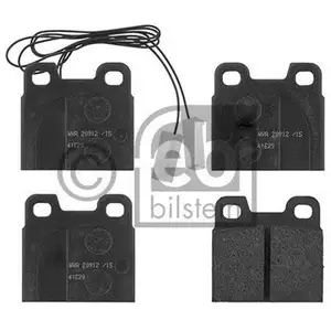 FEBI BILSTEIN 116001 Bremsbelagsatz FEBI BILSTEIN 116001 Bremsbelagsatz