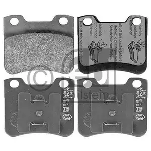 FEBI BILSTEIN 116041 Bremsbelagsatz FEBI BILSTEIN 116041 Bremsbelagsatz