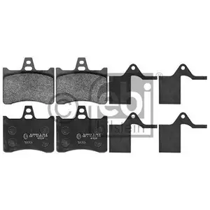 FEBI BILSTEIN 116035 Bremsbelagsatz FEBI BILSTEIN 116035 Bremsbelagsatz