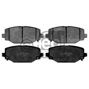 FEBI BILSTEIN 116111 Bremsbelagsatz für DODGE, CHRYSLER, FIAT, LANCIA FEBI BILSTEIN 116111 Bremsbelagsatz für DODGE, CHRYSLER, FIAT, LANCIA