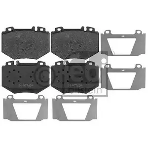 FEBI BILSTEIN 116137 Bremsbelagsatz für MERCEDES-BENZ FEBI BILSTEIN 116137 Bremsbelagsatz für MERCEDES-BENZ