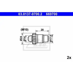 ATE 03.0137-9700.2 Rep. Satz Nachstellung