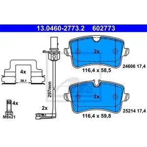ATE 13.0460-2773.2 Belagsatz ATE 13.0460-2773.2 Belagsatz