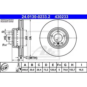 ATE Bremsenset Bremsscheiben Ø340 belüftet Bremsbeläge vorn BMW 1er 2er 3er 4er ATE Bremsenset Bremsscheiben Ø340 belüftet Bremsbeläge vorn BMW 1er 2er 3er 4er