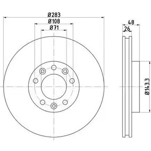 TEXTAR 92267203 Bremsscheiben 2 St&uuml;ck CITRO&Euml;N