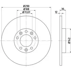 TEXTAR 92267303 Bremsscheiben 2 Stück CITROËN TEXTAR 92267303 Bremsscheiben 2 Stück CITROËN