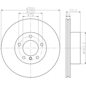 TEXTAR 92238505 Bremsscheiben 2 St&uuml;ck BMW