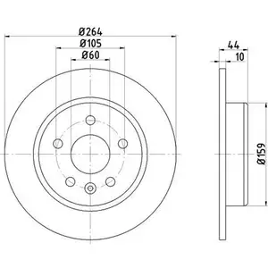 TEXTAR 92275303 Bremsscheiben 2 St&uuml;ck OPEL