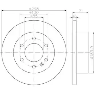 TEXTAR 93143303 Bremsscheiben 2 Stück hinten MERCEDES-BENZ TEXTAR 93143303 Bremsscheiben 2 Stück hinten MERCEDES-BENZ