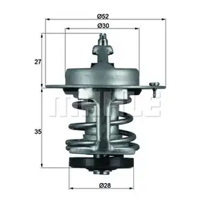 Thermostat K&uuml;hlmittel Mahle TX 69 79 Behr f&uuml;r Honda f&uuml;r Rover