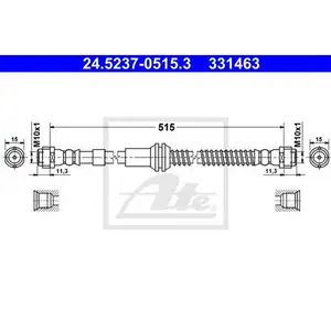 ATE 24.5237-0515.3 Bremsschlauch