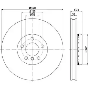 TEXTAR 50005090 1 Set Bremsscheiben f&uuml;r links und rechts BMW