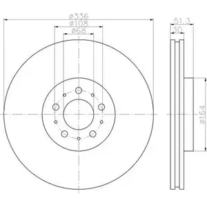TEXTAR 92126705 Bremsscheiben 2 Stück vorne VOLVO TEXTAR 92126705 Bremsscheiben 2 Stück vorne VOLVO
