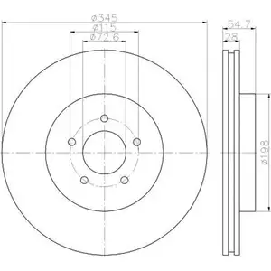 TEXTAR 92177105 Bremsscheiben 2 St&uuml;ck vorne CHRYSLER