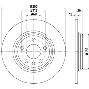 TEXTAR 92282803 Bremsscheiben 2 Stück hinten AUDI TEXTAR 92282803 Bremsscheiben 2 Stück hinten AUDI