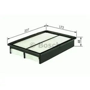 BOSCH F 026 400 457 Luftfilter S0457