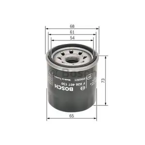 BOSCH F 026 407 130 Ölfilter P7130 für CHEVROLET BOSCH F 026 407 130 Ölfilter P7130 für CHEVROLET
