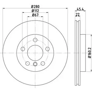 TEXTAR 92279203 Bremsscheiben 2 Stück vorne MINI TEXTAR 92279203 Bremsscheiben 2 Stück vorne MINI