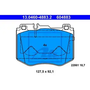 ATE 13.0460-4883.2 Belagsatz