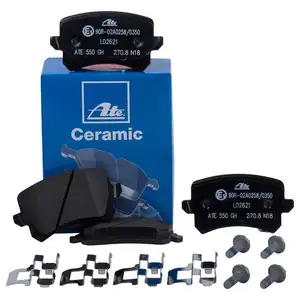 ATE Bremsenset Scheiben Ø310 Beläge Ceramic hinten VW Passat CC Skoda Octavia ATE Bremsenset Scheiben Ø310 Beläge Ceramic hinten VW Passat CC Skoda Octavia