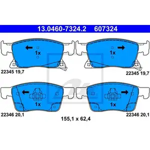 ATE 13.0460-7324.2 Belagsatz ATE 13.0460-7324.2 Belagsatz