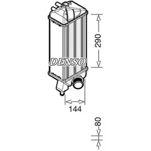 DENSO DIT09116 Ladeluftkühler DENSO DIT09116 Ladeluftkühler
