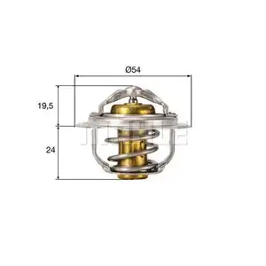 Thermostat K&uuml;hlmittel Mahle TX 212 82D Behr f&uuml;r Audi f&uuml;r Seat f&uuml;r Skoda f&uuml;r VW