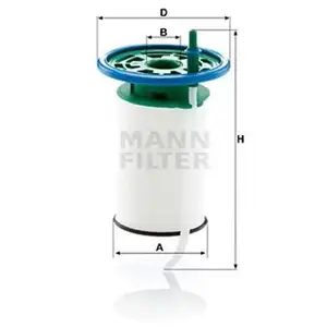 Kraftstofffilter Mann-filter PU 7015 f&uuml;r Chrysler f&uuml;r Citro&euml;n f&uuml;r Fiat
