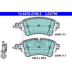 ATE 13.0470-2796.2 Ceramic Belagsatz ATE 13.0470-2796.2 Ceramic Belagsatz