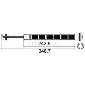 Trockner Klimaanlage Mahle AD 56 000P Behr *** Premium Line *** f&uuml;r Audi f&uuml;r VW