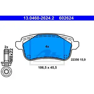 ATE 13.0460-2624.2 Belagsatz ATE 13.0460-2624.2 Belagsatz