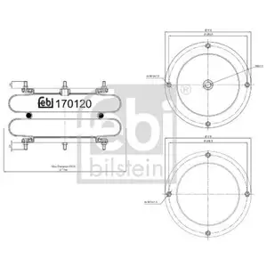 FEBI BILSTEIN 170120 Luftfederbalg