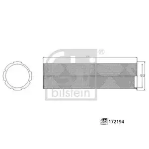 FEBI BILSTEIN 172194 AdBlue Harnstofffilter FEBI BILSTEIN 172194 AdBlue Harnstofffilter