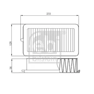 FEBI BILSTEIN 174926 Spritzblech für BMW FEBI BILSTEIN 174926 Spritzblech für BMW