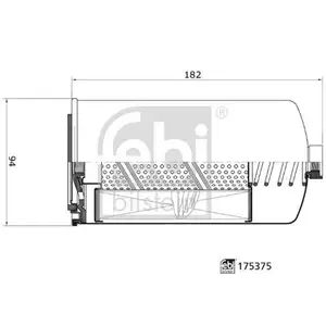FEBI BILSTEIN 175375 Kraftstofffilter FEBI BILSTEIN 175375 Kraftstofffilter