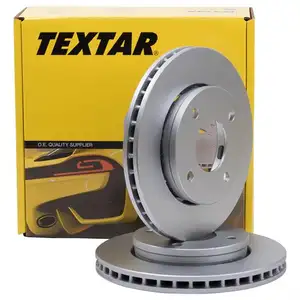 TEXTAR 92134803 Bremsscheiben 2 St&uuml;ck MITSUBISHI