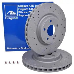 ATE 24.0130-0238.1 Bremsscheiben 2 St&uuml;ck MERCEDES-BENZ