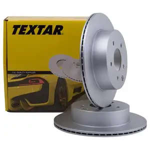 TEXTAR 92144003 Bremsscheiben 2 St&uuml;ck hinten NISSAN