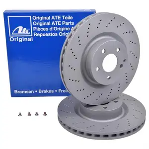 ATE 24.0132-0168.1 Bremsscheiben 2 St&uuml;ck vorne MERCEDES-BENZ