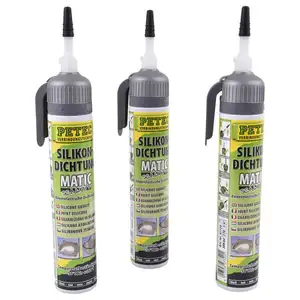 Petec 97720 3er Set Silikondichtung Matic SD schwarz 600ml Petec 97720 3er Set Silikondichtung Matic SD schwarz 600ml