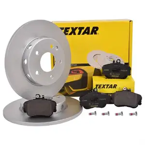 Textar Bremsenset Scheiben 284 mm voll Bremsbeläge vorn Mercedes C-Klasse W202 Textar Bremsenset Scheiben 284 mm voll Bremsbeläge vorn Mercedes C-Klasse W202