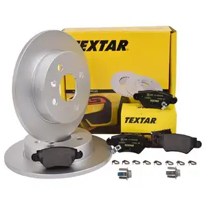 Textar Bremsenset Bremsscheiben 240 mm voll Bremsbeläge hinten Astra G Textar Bremsenset Bremsscheiben 240 mm voll Bremsbeläge hinten Astra G