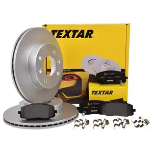 Textar Bremsenset Bremsscheiben 241 mm belüftet Bremsbeläge vorn Picanto I BA Textar Bremsenset Bremsscheiben 241 mm belüftet Bremsbeläge vorn Picanto I BA