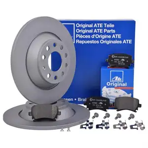 ATE Bremsenset Bremsscheiben 302 mm voll Bremsbeläge hinten A6 4F ATE Bremsenset Bremsscheiben 302 mm voll Bremsbeläge hinten A6 4F