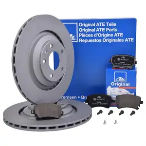 ATE Bremsenset Bremsscheiben 330 mm belüftet Bremsbeläge hinten A6 4F ATE Bremsenset Bremsscheiben 330 mm belüftet Bremsbeläge hinten A6 4F