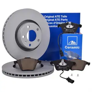 ATE Bremsenset Bremsscheiben 321 mm Ceramic Bremsbeläge Warnkontakt vorn A6 4F ATE Bremsenset Bremsscheiben 321 mm Ceramic Bremsbeläge Warnkontakt vorn A6 4F