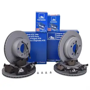 Original ATE Set Scheiben Ø300 vorn Ø300 hinten belüftet Beläge Ceramic WK BMW 3 Original ATE Set Scheiben Ø300 vorn Ø300 hinten belüftet Beläge Ceramic WK BMW 3