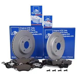 ATE Set Scheiben Ø258 vorn Ø253 hinten belüftet Beläge Ford Focus bis 09/2004 ATE Set Scheiben Ø258 vorn Ø253 hinten belüftet Beläge Ford Focus bis 09/2004