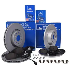 Original ATE Set Scheiben Ø312 vo Ø282 hi Beläge Ceramic Audi mit elektr. Festst Original ATE Set Scheiben Ø312 vo Ø282 hi Beläge Ceramic Audi mit elektr. Festst