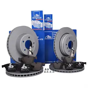 ATE Set Scheiben &Oslash;324 vorn &Oslash;320 hinten Bremsbel&auml;ge WK BMW 5er 6er Limousine